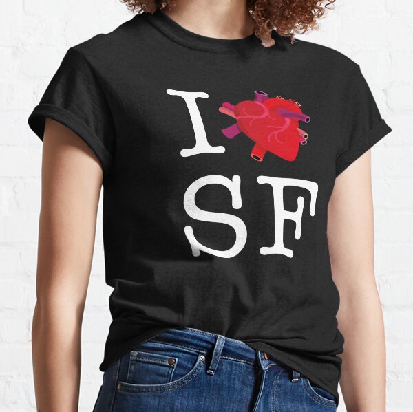 Culk I Heart SF Unisex Tee