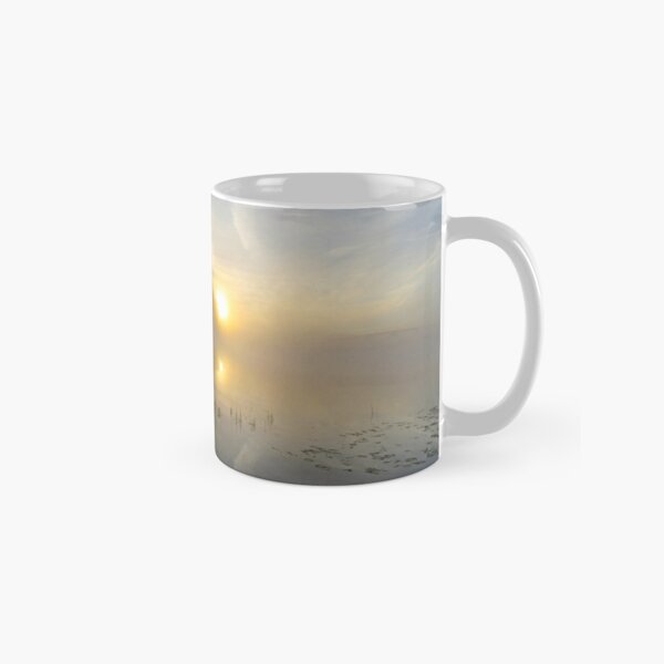 Upper Hudson River Misty Sunrise  Classic Mug