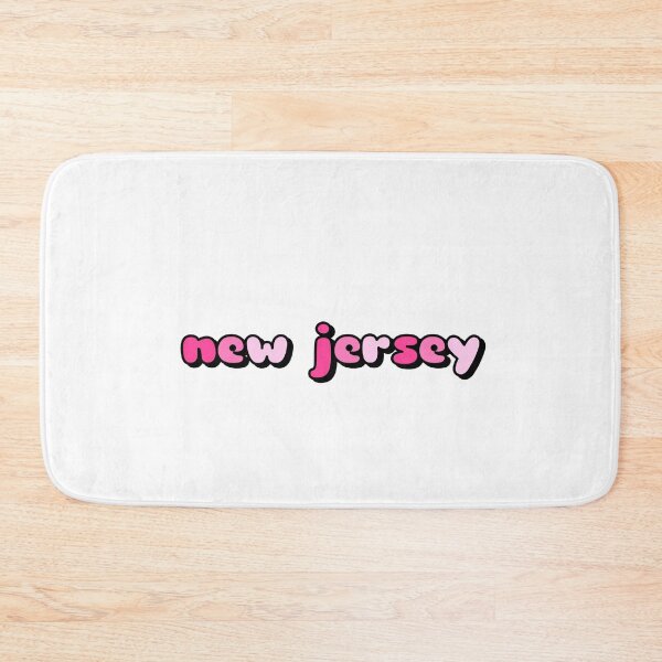 Item preview, NEW JERSEY PINK FONT designed and sold by heyjessicaho.