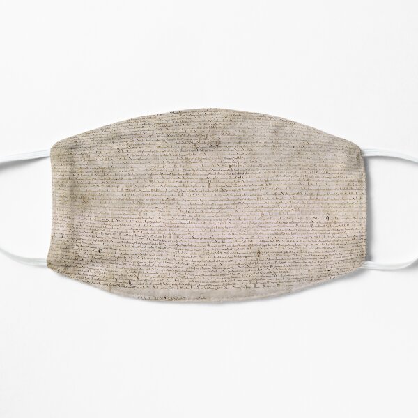 Magna Carta Exemplification of 1215 Cotton MS Augustus II Mask