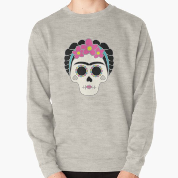Frida Skull Pullover Sweatshirt