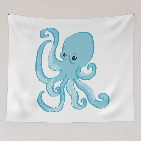 Item preview, Blue Octopus in the Sea designed and sold by KClay98.
