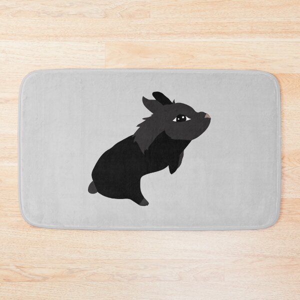 Item preview, Black Lionhead Bunny designed and sold by MarisaMikayla.