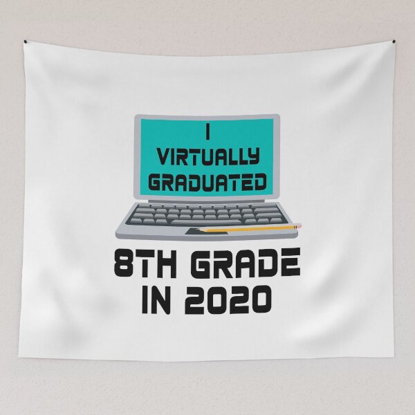 Item preview, I Virtually Graduated 8TH GRADE IN 2020 designed and sold by MagicBoutique.