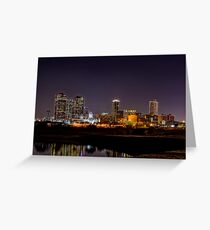 Skyline - Fort Worth, TX Greeting Card
