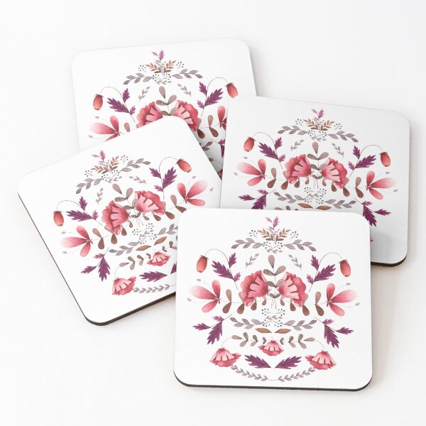 Item preview, Scandinavian Flower Folk Art designed and sold by NordicStudio.