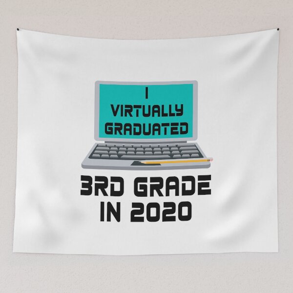 Item preview, I Virtually Graduated 3RD GRADE IN 2020 designed and sold by MagicBoutique.