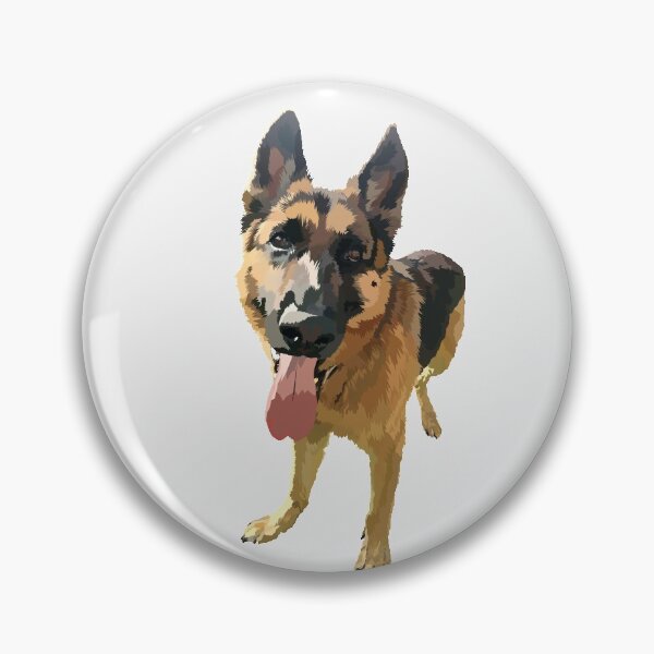 Item preview, Happy German Shepherd Dog designed and sold by EchoMS.