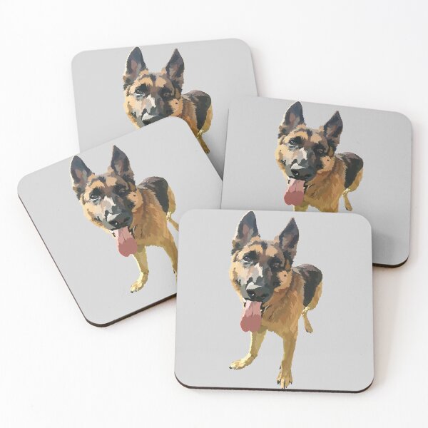 Item preview, Happy German Shepherd Dog designed and sold by EchoMS.