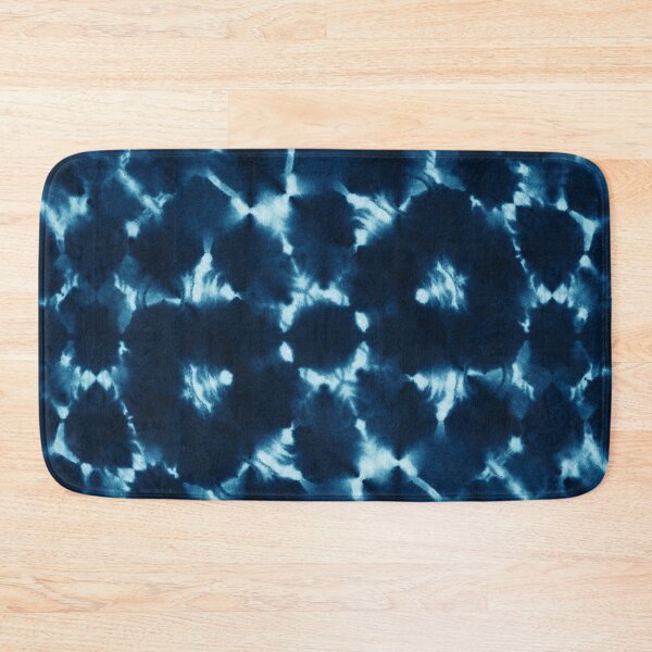 Item preview, Blue shibori kaleidoscope designed and sold by marufemia.