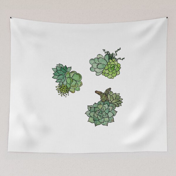 Item preview, Fresh Succulent Pattern designed and sold by JenniferCharlee.