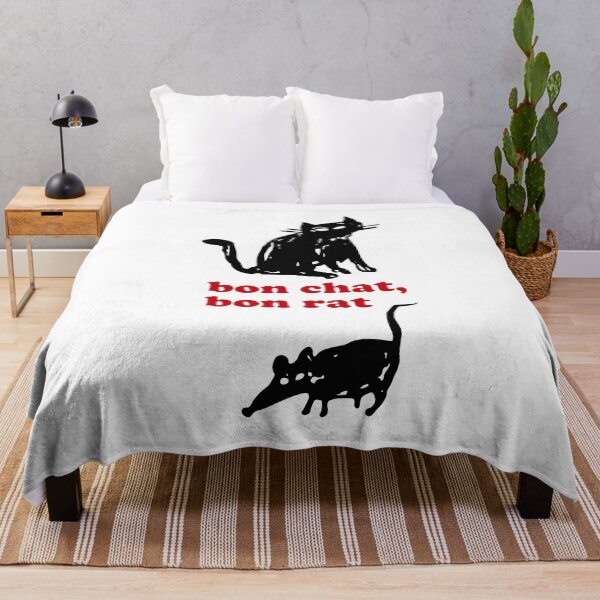 Aperçu de l'œuvre Bon chat, bon rat (noir) créée et vendue par Fairytale of DC.