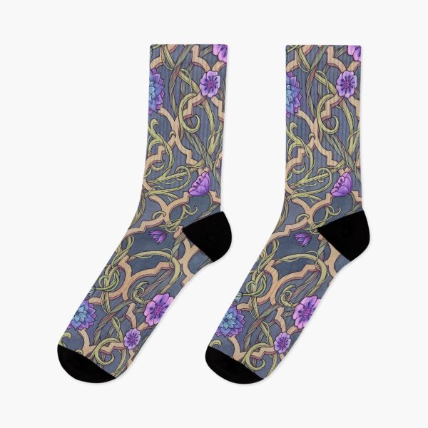 Item preview, Midnight Trellis designed and sold by ZHField.