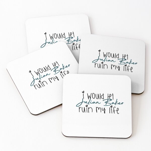 Item preview, I'd let Julian Baker ruin my life  designed and sold by boldtypex.