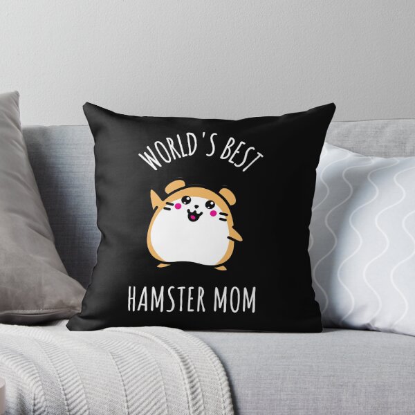 Hamster en peluche, doux et mignon, coussin et oreiller pour