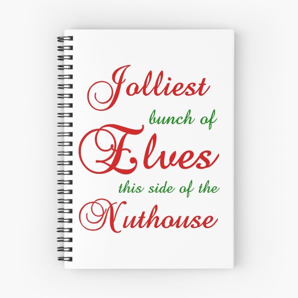 Item preview, JOLLIEST BUNCH OF ELVES THIS SIDE OF THE NUTHOUSE designed and sold by Divertions.
