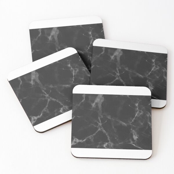 Item preview, Black marble - background - pattern designed and sold by SketchyDuette.