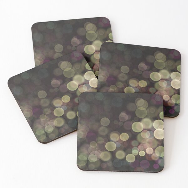 Item preview, Bokeh effect abstract pattern in dark background  designed and sold by Bonheurem.