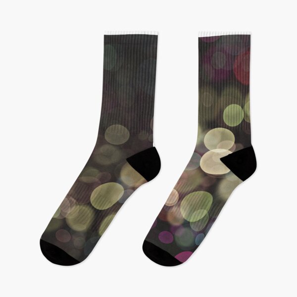 Item preview, Bokeh effect abstract pattern in dark background  designed and sold by Bonheurem.