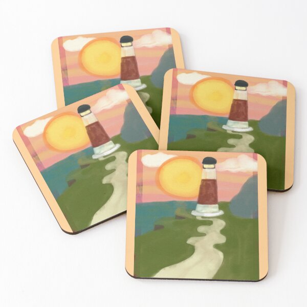 Item preview, Lighthouse watercolor designed and sold by MoonlitMadnessDesigns.