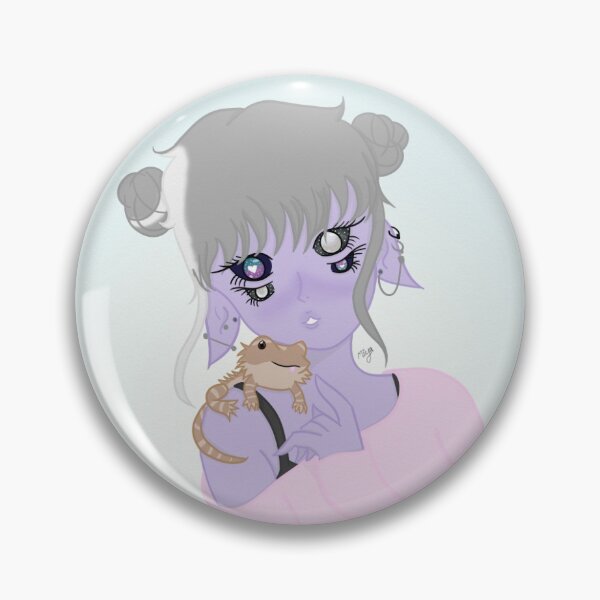 An unusual friend Pin