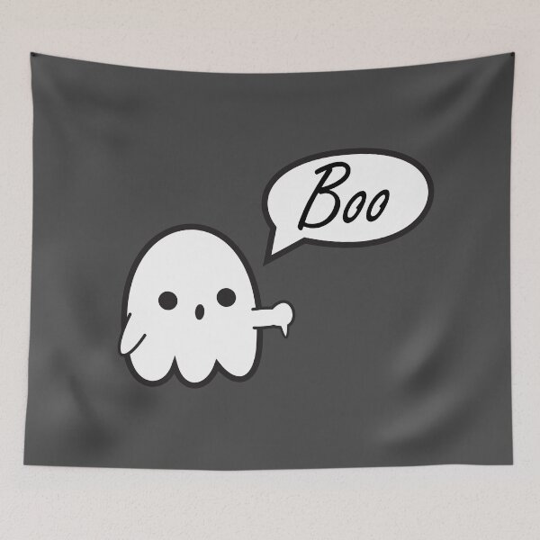 Item preview, Funny thumbs down ghost booing designed and sold by GriffyPrints.