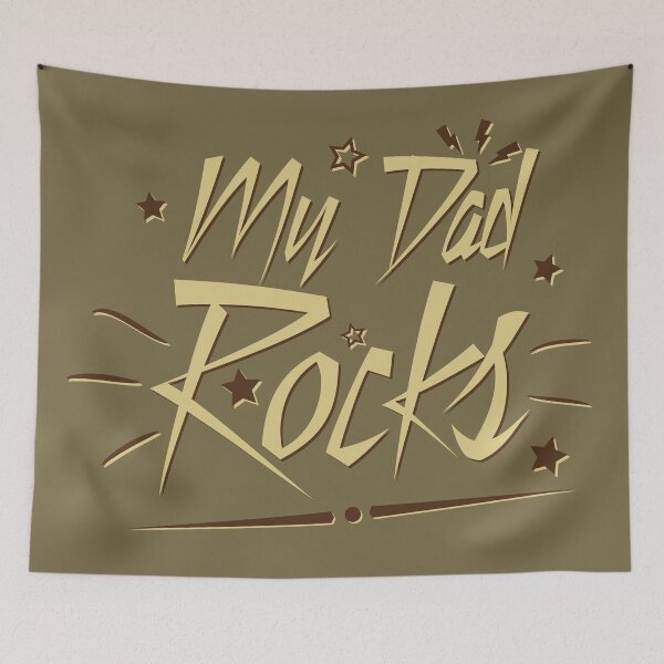 Item preview, My Dad Rocks Toffee Fathers Day Design designed and sold by Directors Kat.