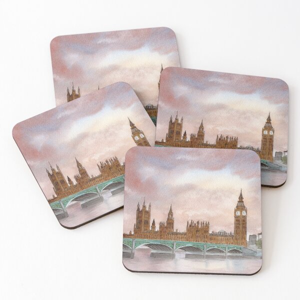 Item preview, Daybreak Over Westminster Bridge, London designed and sold by helenvjames.