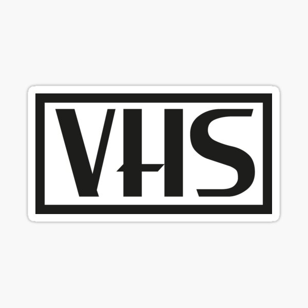 NDVH VHS Sticker