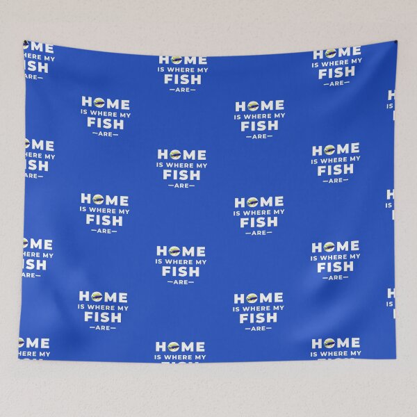 Item preview, Home Is Where My Fish Are designed and sold by KaveManAquatics.