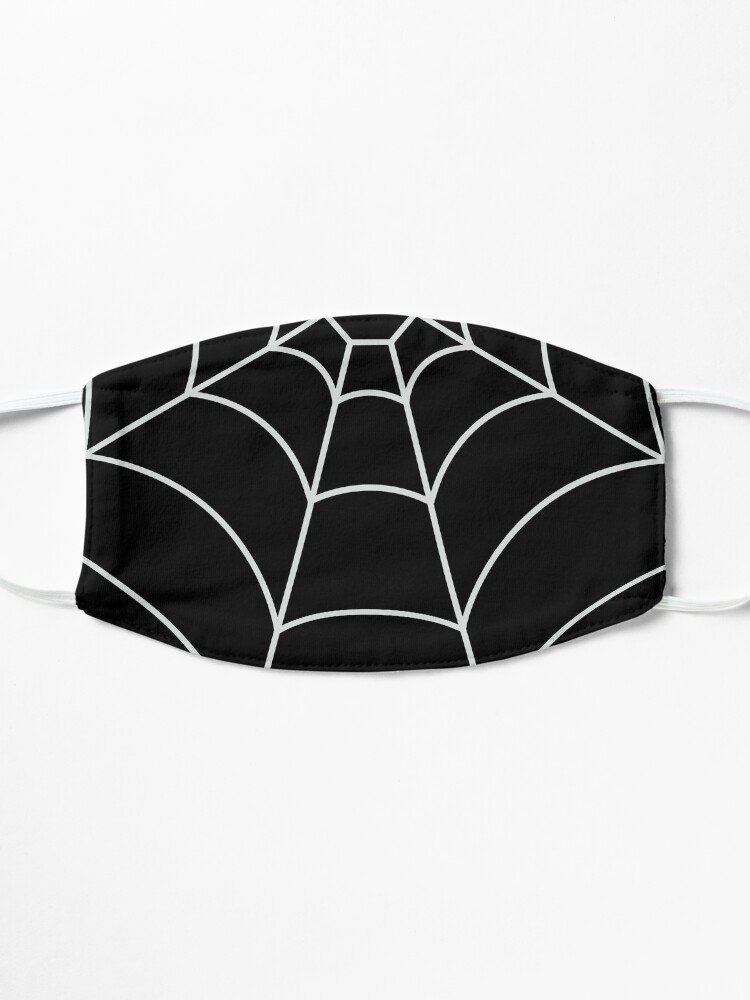 Alternate view of Spider Web BLACK Mask
