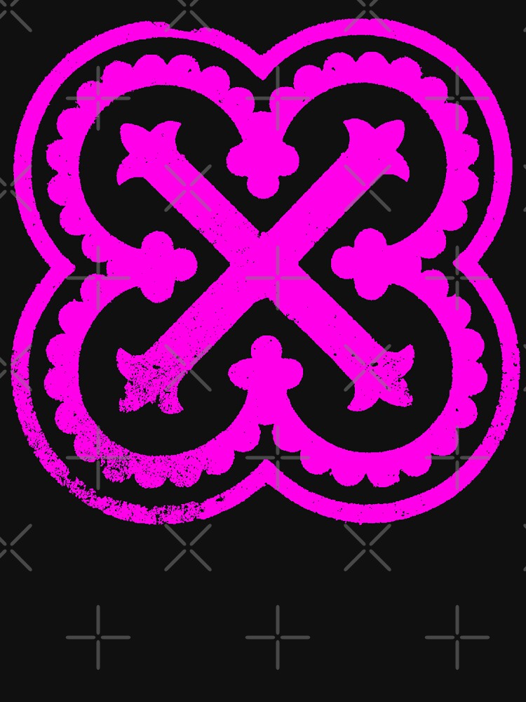 Thumbnail 7 of 7, Classic T-Shirt, Old Glasgow Tile (Pink) designed and sold by TheRandomFactor.