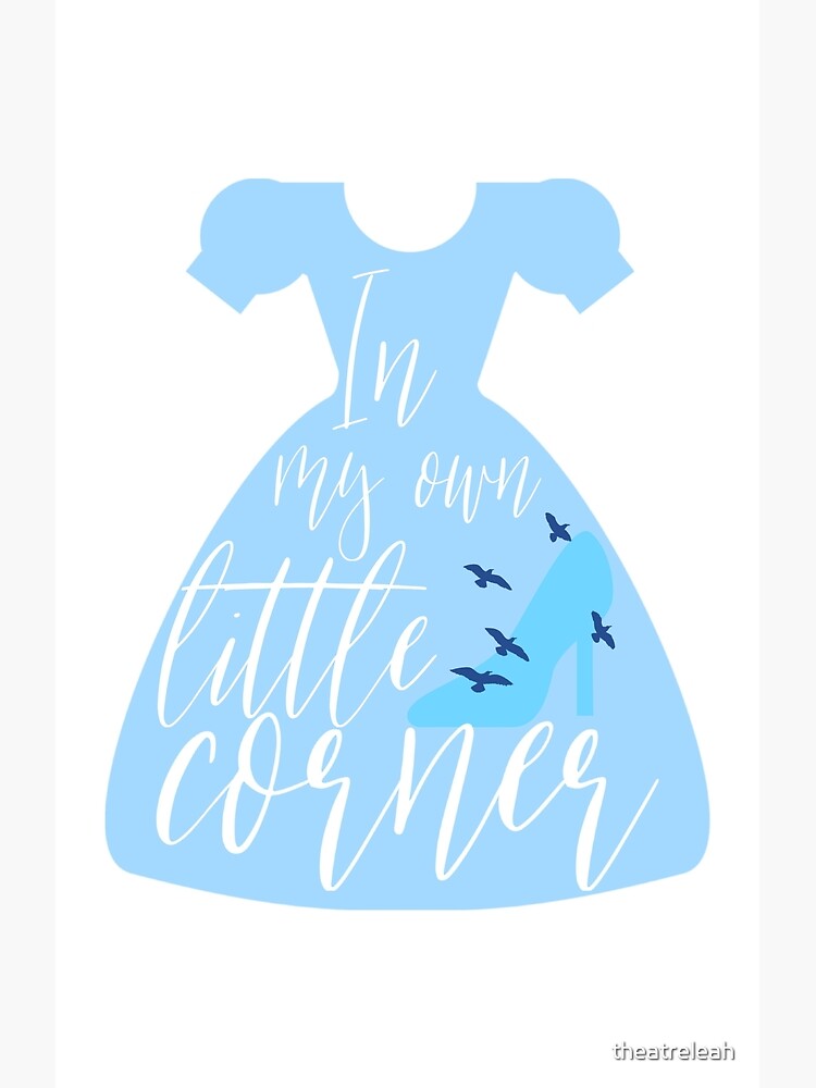  in my own little corner cinderella broadway poster for sale by