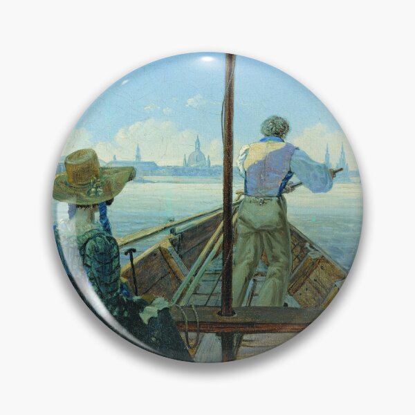 Item preview, Morning on the Elbe (Carus) designed and sold by ArtHistorical.