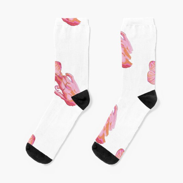 Orchid Touch Socks