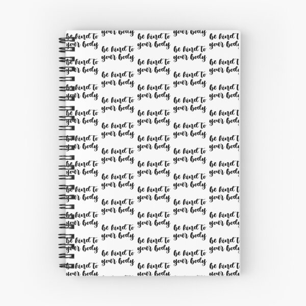 Item preview, be kind to your body 4 designed and sold by Nicole Christine.