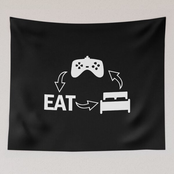 Item preview, Eat Sleep Game designed and sold by Obiscidan.