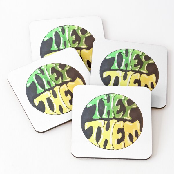 Item preview, They/Them Pronouns designed and sold by kdm-art.