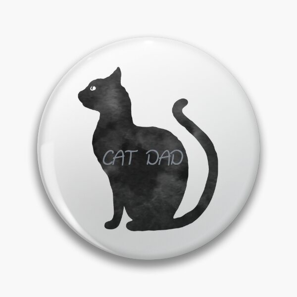 Item preview, Cat dad (black) designed and sold by noelle20.