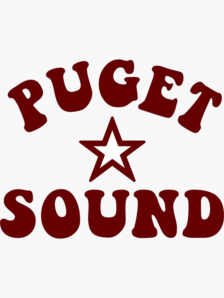 University Of Puget Sound Sticker Sticker For Sale By Madelynjarrett