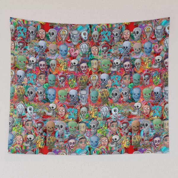 Item preview, Graffiti 2020 C and Skulls 1 designed and sold by Diego Manuel Rodriguez.
