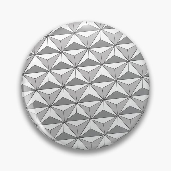 Spaceship Earth (light) Pin