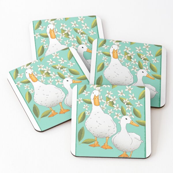 Artikelvorschau, Enten mit Zitronenblüten entworfen und verkauft von Oleander Schweiger.