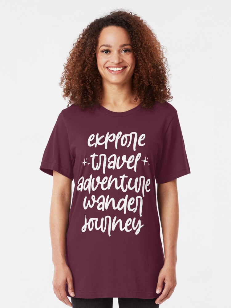 t shirt wanderlust