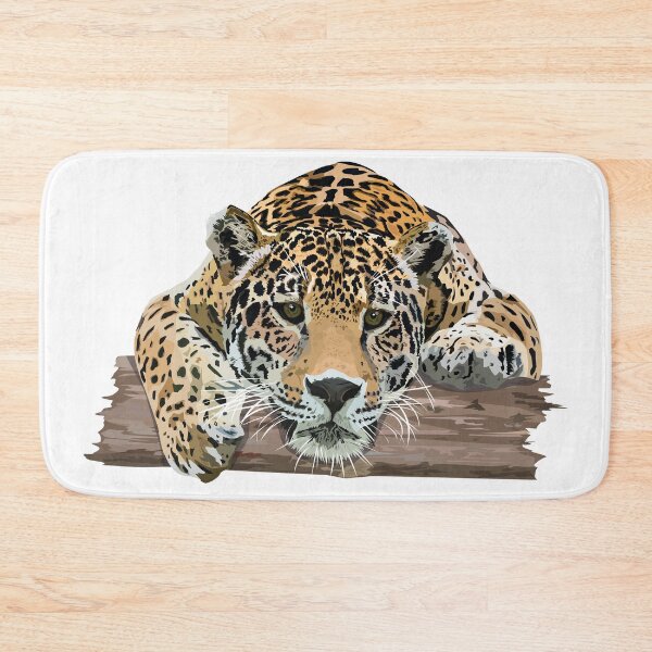 Item preview,  yaguar or yaguareté is a felid carnivore of the Panterinos subfamily and Panthera genus. It is the only one of the five current species of this genus found in America. It is also the largest feline in America and the third in the world. designed and sold by obscurite.