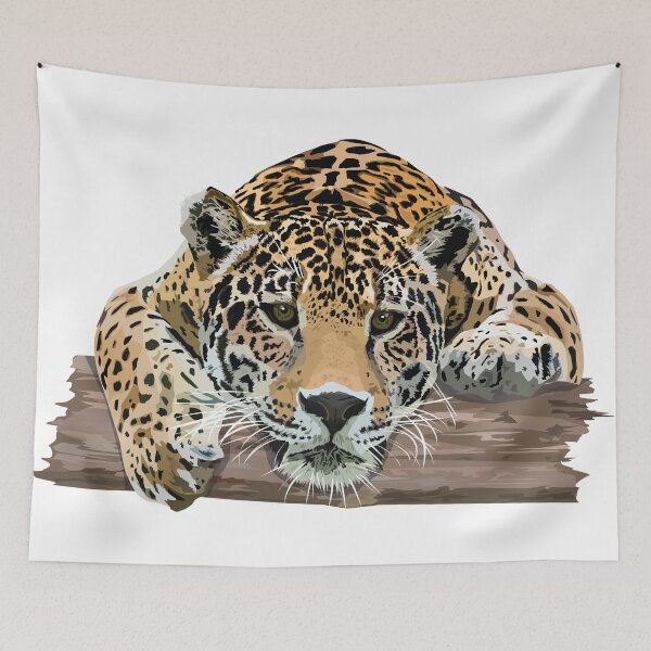 Item preview,  yaguar or yaguareté is a felid carnivore of the Panterinos subfamily and Panthera genus. It is the only one of the five current species of this genus found in America. It is also the largest feline in America and the third in the world. designed and sold by obscurite.