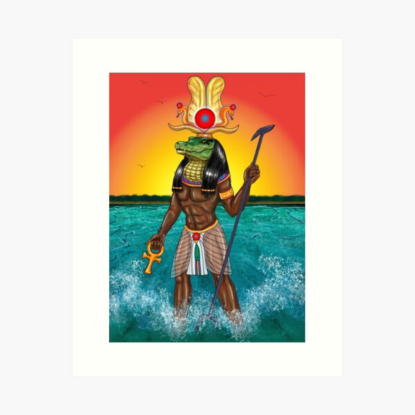 Sobek Art Print
