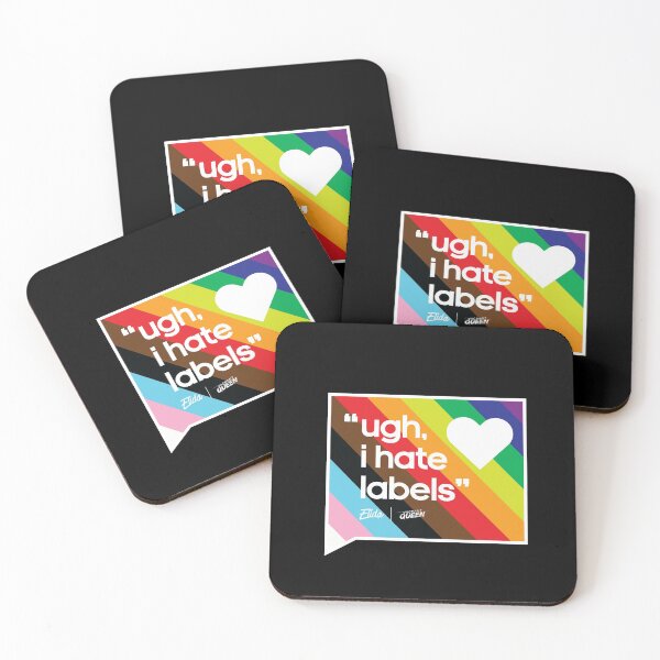 Item preview, Ugh, I Hate Labels - Rainbow Speech Bubble designed and sold by ArtsyMagician.