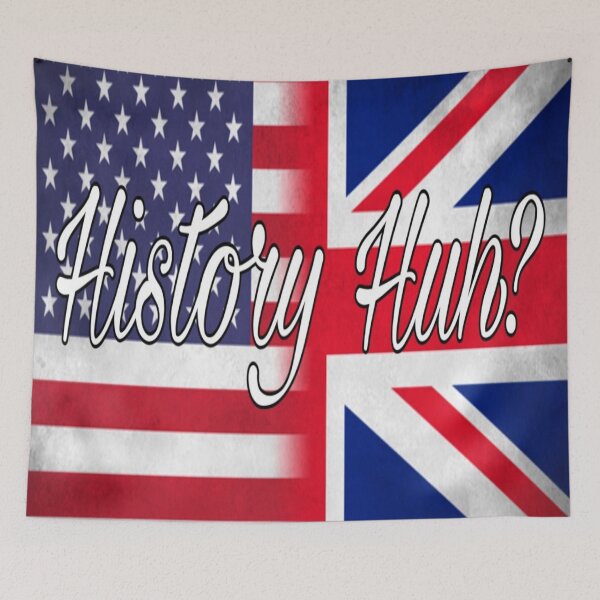 Item preview, History Huh? - Red, White & Royal Blue designed and sold by JustAnotherBee.
