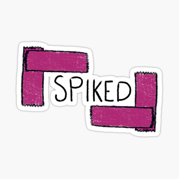 Spiked Sticker